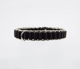 Love In Leather Chain Link Bondage Collar and Lead - Default Title - Collars and Leads